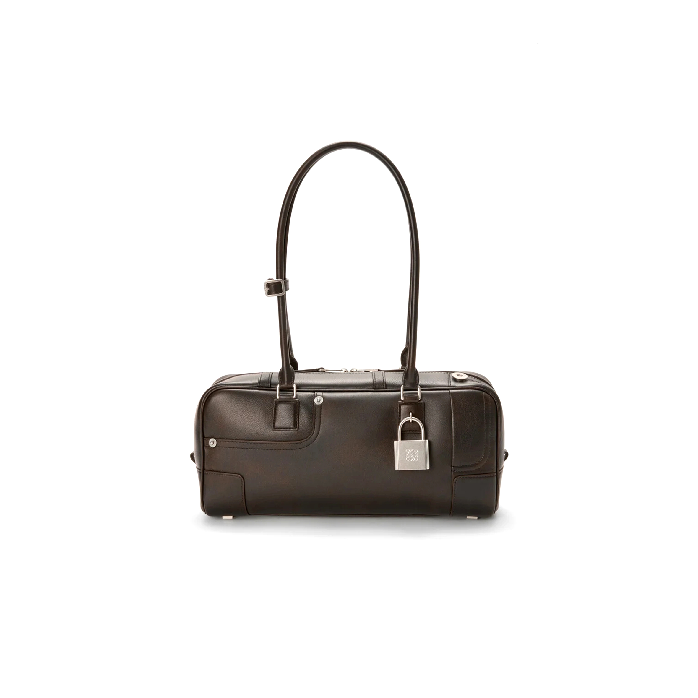 LOEWE PANTA AMAZONA 31 CROPPED BAG IN SHINY CALFSKIN A039N31X02 (30.5*15*9cm)